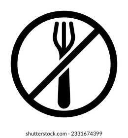 Starvation Vector Glyph Icon For Personal And Commercial Use.
