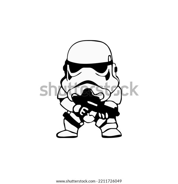 starwars\
stormtrooper character cartoon\
design