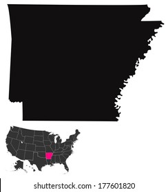 State of Arkansas, USA 