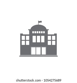 state building icon. Simple element illustration. state building symbol design template. Can be used for web and mobile on white background