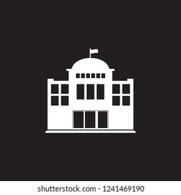 state building icon. Simple element illustration. state building symbol design template. Can be used for web and mobile