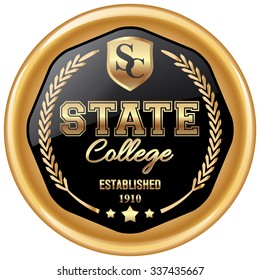 state college emblem