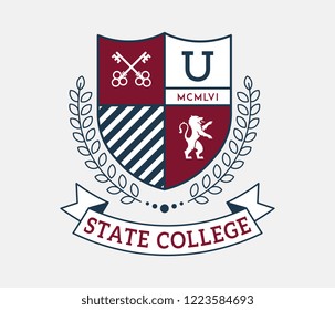 State college keys to knowledge is a vector illustration about studying and learning