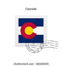 Denver postage and postal stamp. USA Colorado - Stock Illustration  [104171097] - PIXTA