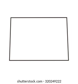 state of colorado map