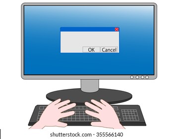 The state of the computer procedure.