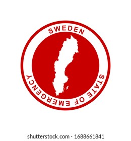 state of emergency, vector, sweden
