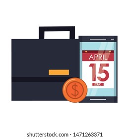 state government taxes, business and personal saving money finances elements cartoon vector illustration graphic design