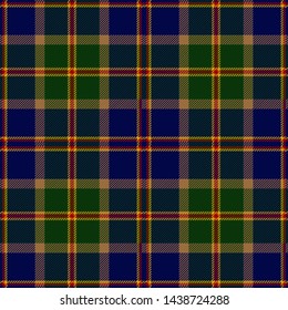 State of Hawaii tartan plaid. U.S. national tartan background.