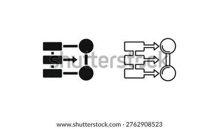 State Machine Flowchart Diagrams: Basic to Advanced Vector