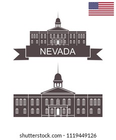 State of Nevada. Nevada state capitol building in Carson Cit