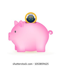 State Of Nevada Piggy Bank Savings