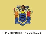  State of New Jersey Flag 