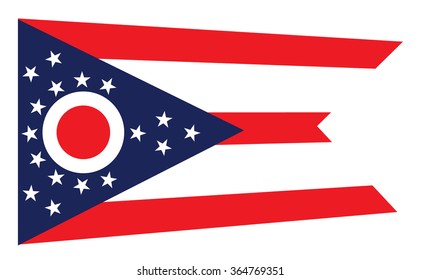 State of Ohio Flag 