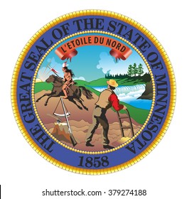 State seal of Minnesota