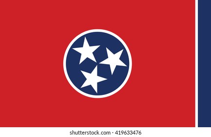 State Of Tennessee Flag