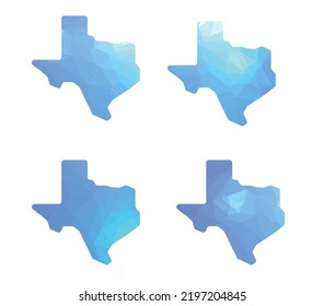 State Of Texas Map Crystal Luxury Background Patriot Theme For Advertisement Poster Banner Souvernier Printing T-shirt Coffee Mug Vector Eps.