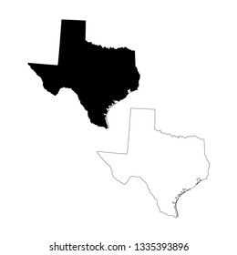 State Texas vector illustration