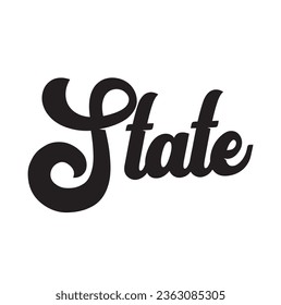 state text on white background.