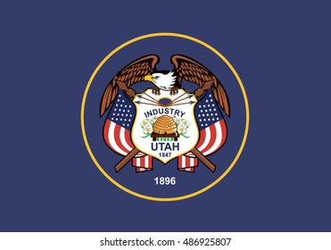  State Of Utah Flag 