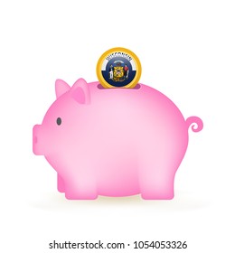State Of Wisconsin Piggy Bank Savings