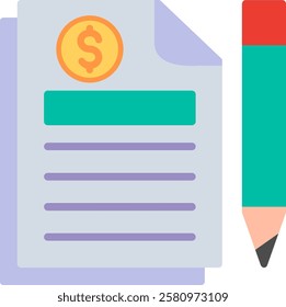 Statement Flat Illustration Vector Design