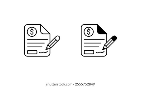 Statement icon design with white background stock illustration