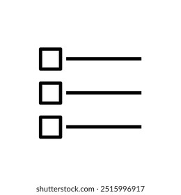 Statement or question or answer with empty box column