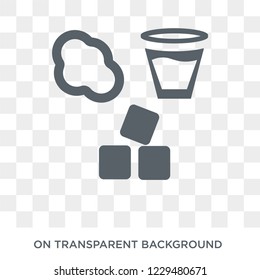 States of Matter icon. Trendy flat vector States of Matter icon on transparent background from Cleaning collection. 