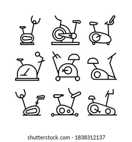 static bicycle icon or logo isolated sign symbol vector illustration - Collection of high quality black style vector icons
