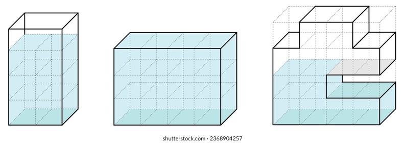 static fluid pressure, regular and irregular containers, different pressure points