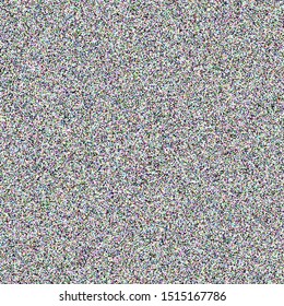 Static noise bad signal tv screen seamless repeat vector pattern swatch.  Digital glitch error old television look.  Generative art, made with code.