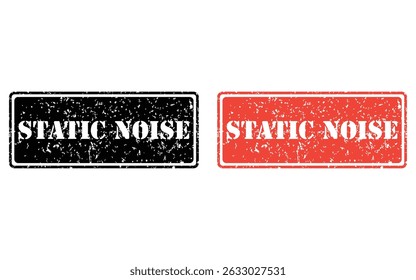 static noise grunge stamp design, vector, isolated on transparent background