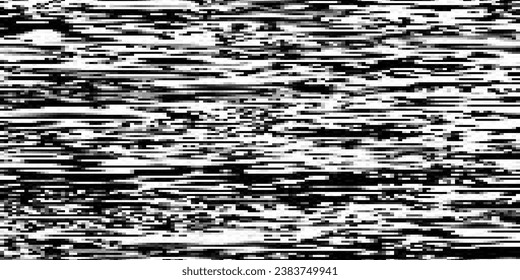 Static Pixel Noise TV. VHS Glitch Pixel Texture Screen. Static Video Noise Texture. Color Pattern Background. No Signal Vector Illustration.