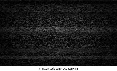 Static Tv Noise, Bad Tv Signal, Black And White, Monochrome.Television Noise, Interfering Signal. Blank Video Glitch Vector Texture.Vector Illustration No Signal TV . Error Concept.