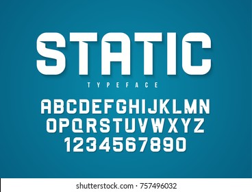 Static vector decorative bold font design, alphabet, typeface, typography.