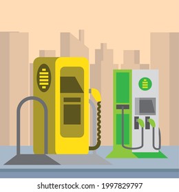 station pump electric car industry