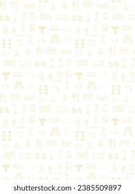 Station related wallpaper pattern illustration