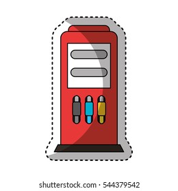 station service isolated icon vector illustration design