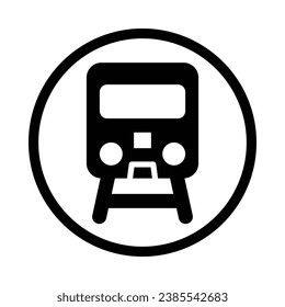 Station Vector Glyph Icon For Personal And Commercial Use.
