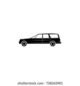 station wagon icon. Car type simple icon. Transport element icon. Premium quality graphic design. Signs, outline symbols collection icon for websites, web design on white background
