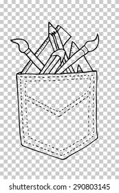 Stationary in The Back Pocket 
