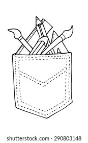 Stationary in The Back Pocket 
