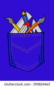 Stationary in The Back Pocket 
