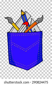 Stationary in The Back Pocket 
