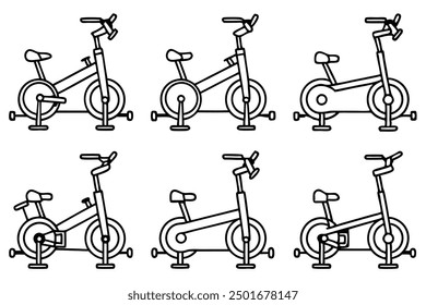 Stationary Bike Art Line Art Illustration Styles Ideas Techniques