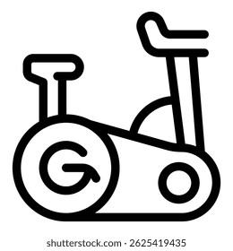 Bicicleta estacionária simbolizando a busca por um estilo de vida saudável