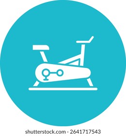 Stationary Bike vector icon. Can be used for printing, mobile and web applications.