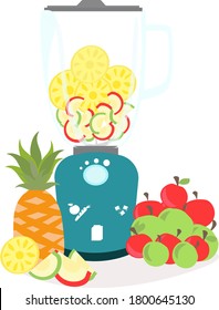 
Mezcladora estatiaria, procesador de alimentos para cocinar verduras, suavidades, cócteles y comida. Comida vegetariana