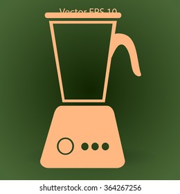 stationary blender vector illustration